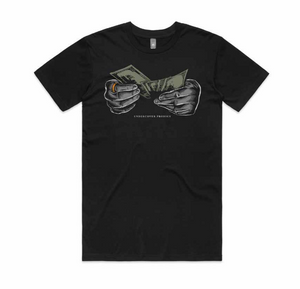 Black-money-t-shirt