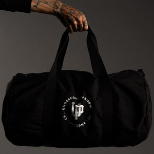 Black-Duffle-bag-with-UP-logo